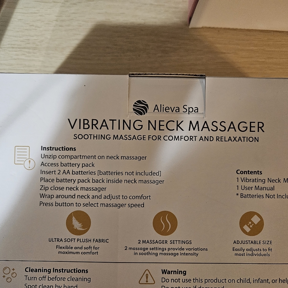 Vibrating Neck Massager NWT - Picture 4 of 4